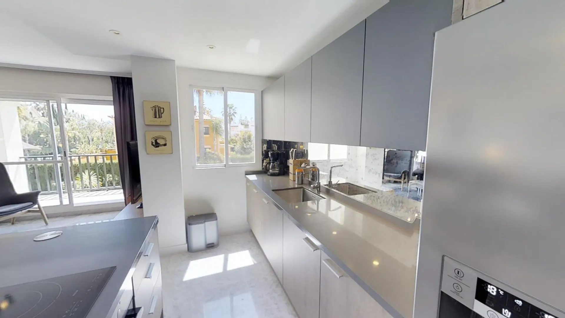 Modern Coastal Apartment Near Puerto Banus Marbella